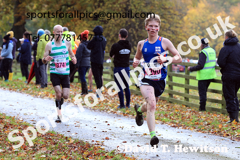 Senior men 2024 Start Fitness NEHL, Lambton Park, near Chester le Street, County Durham.   Photo: David T. Hewitson/Sports for All Pics